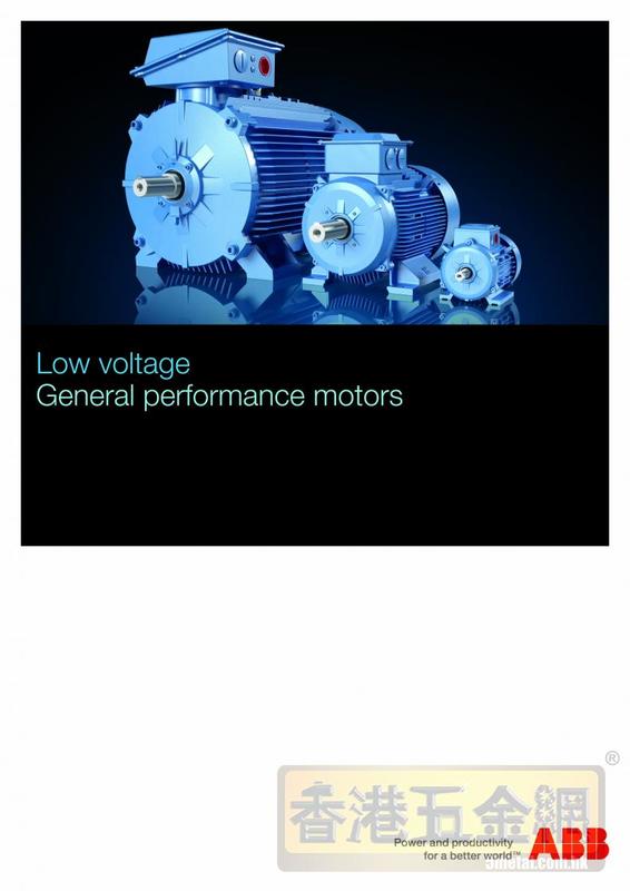 ABB低壓通用性能電動機 M2BA ABB LOW VOLTAGE GENERAL PERFORMANCE MOTORS